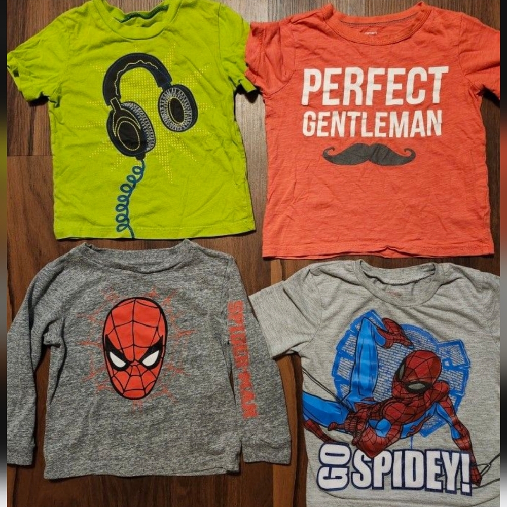 Lot of 4T Boys T-Shirts, Gently Worn